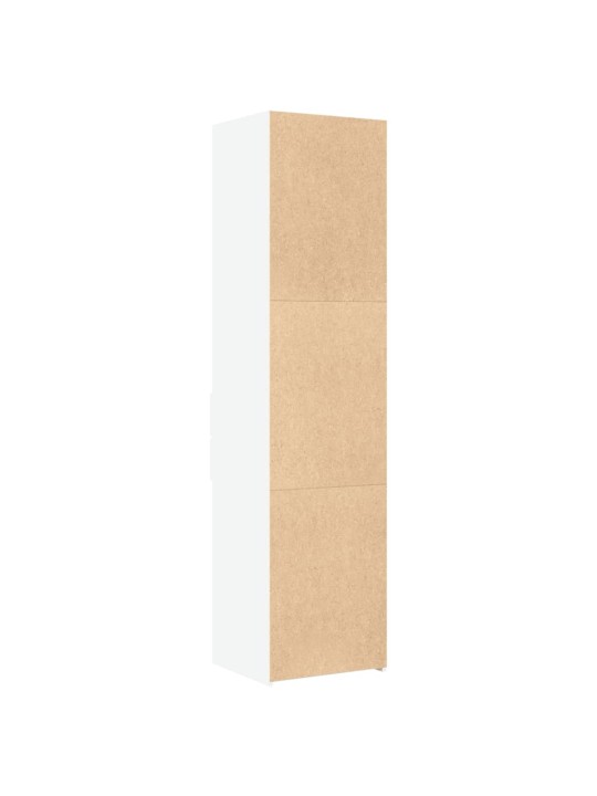 Skříň highboard bílá 45 x 42,5 x 185 cm kompozitní dřevo