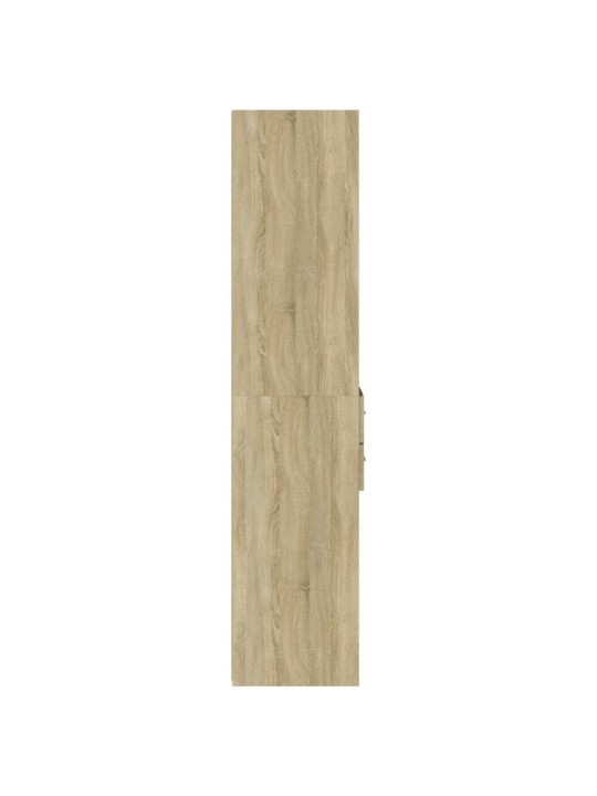 Skříň highboard dub sonoma 45 x 42,5 x 185 cm kompozitní dřevo