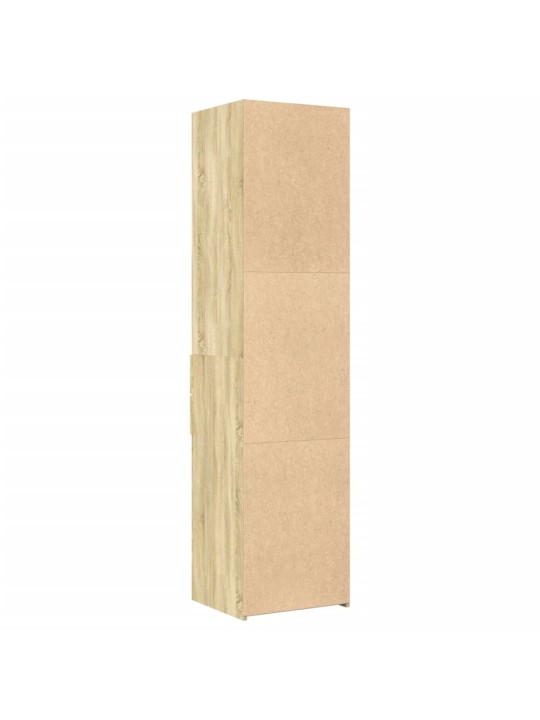 Skříň highboard dub sonoma 45 x 42,5 x 185 cm kompozitní dřevo