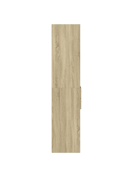 Skříň highboard dub sonoma 50 x 42,5 x 185 cm kompozitní dřevo