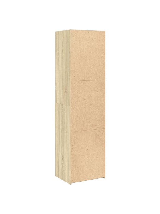 Skříň highboard dub sonoma 50 x 42,5 x 185 cm kompozitní dřevo