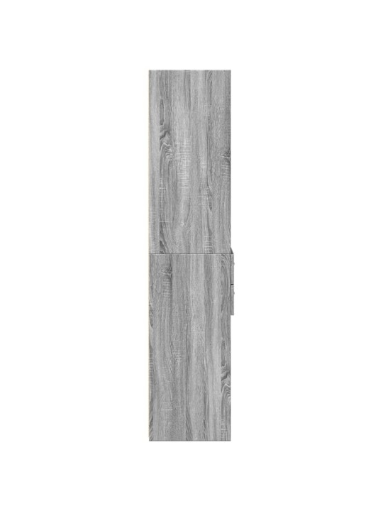 Skříň highboard šedá sonoma 50 x 42,5 x 185 cm kompozitní dřevo