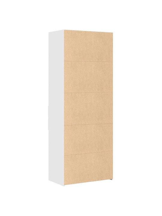 Skříň highboard bílá 70 x 42,5 x 185 cm kompozitní dřevo