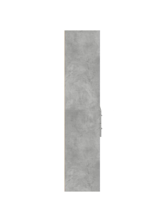 Skříň highboard betonově šedá 70x42,5x185 cm kompozitní dřevo