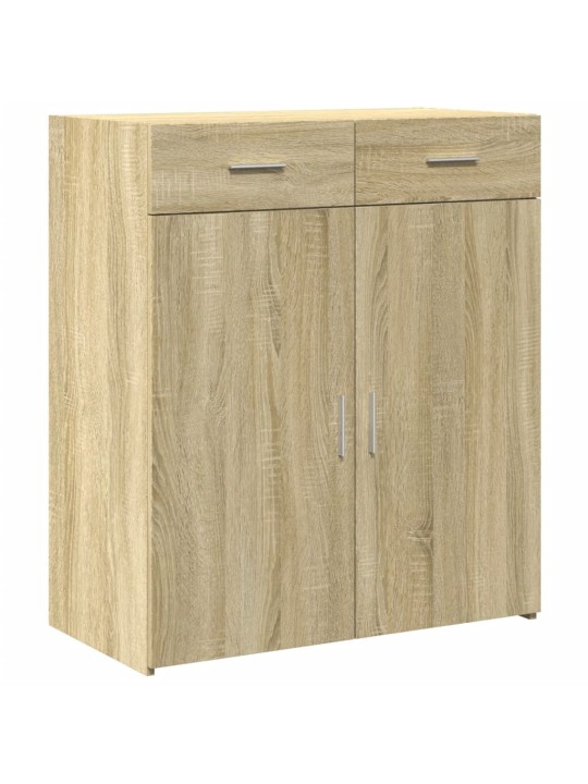 Příborník dub sonoma 80 x 42,5 x 93 cm kompozitní dřevo