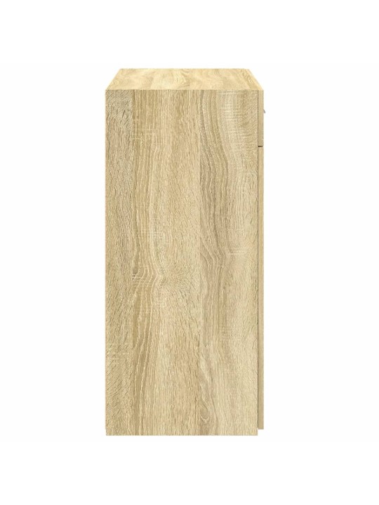 Příborník dub sonoma 80 x 42,5 x 93 cm kompozitní dřevo