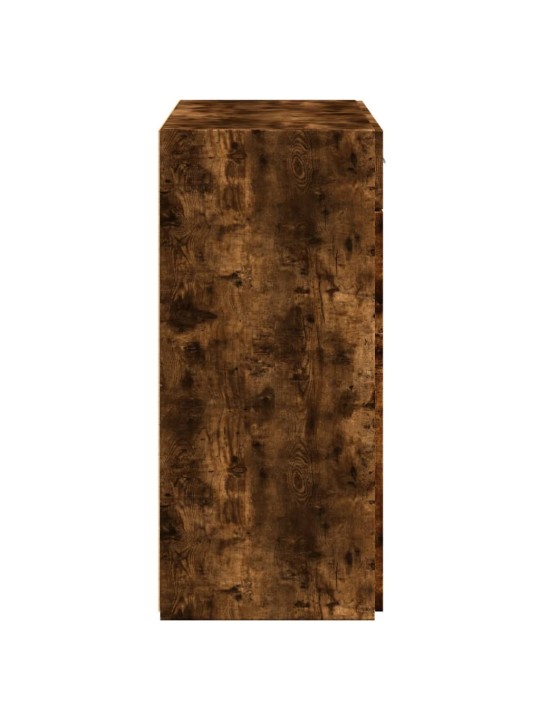 Příborník kouřový dub 80 x 42,5 x 93 cm kompozitní dřevo