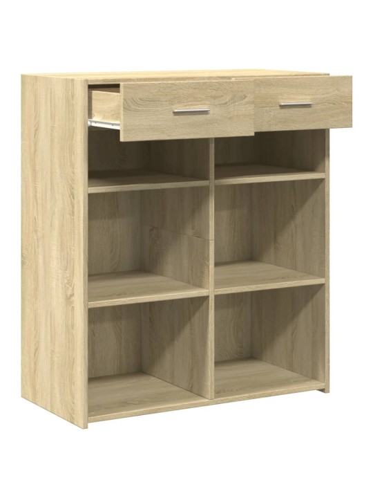 Příborník dub sonoma 80 x 42,5 x 93 cm kompozitní dřevo