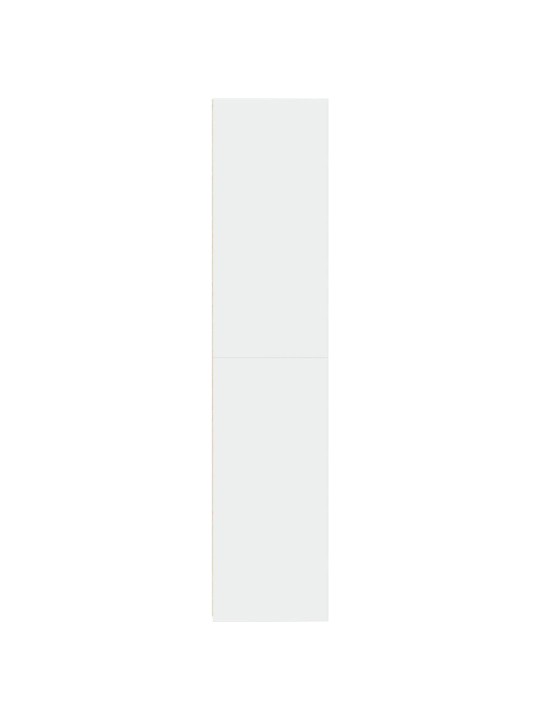 Skříň highboard bílá 40 x 41 x 185 cm kompozitní dřevo
