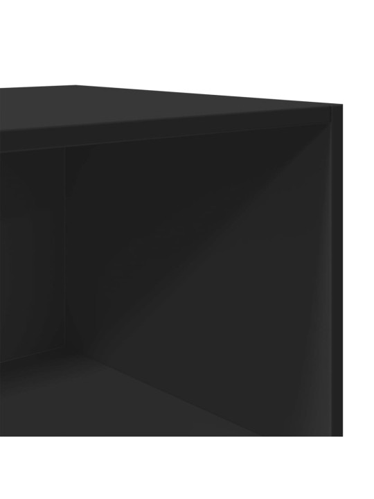Skříň highboard černá 40 x 41 x 185 cm kompozitní dřevo