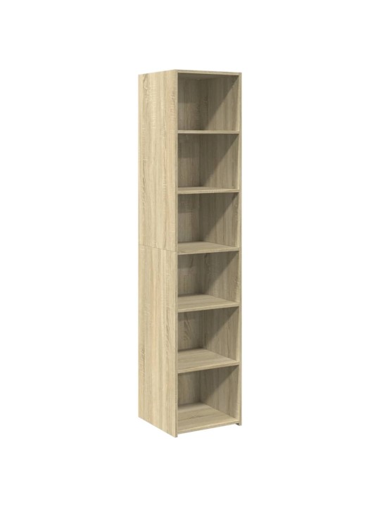 Skříň highboard dub sonoma 40 x 41 x 185 cm kompozitní dřevo