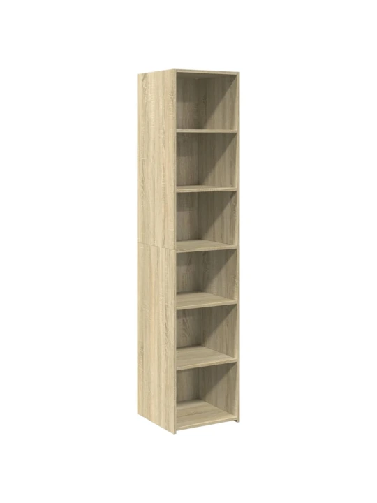 Skříň highboard dub sonoma 40 x 41 x 185 cm kompozitní dřevo