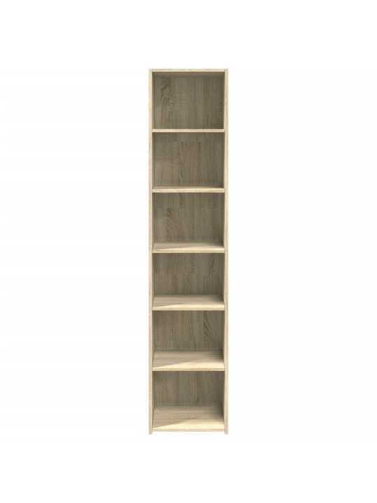 Skříň highboard dub sonoma 40 x 41 x 185 cm kompozitní dřevo