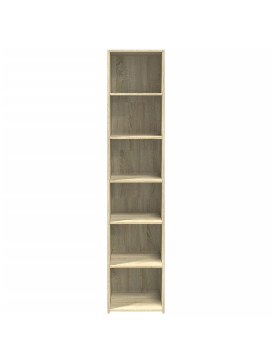 Skříň highboard dub sonoma 40 x 41 x 185 cm kompozitní dřevo