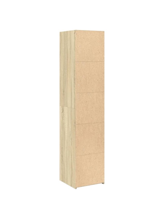 Skříň highboard dub sonoma 40 x 41 x 185 cm kompozitní dřevo