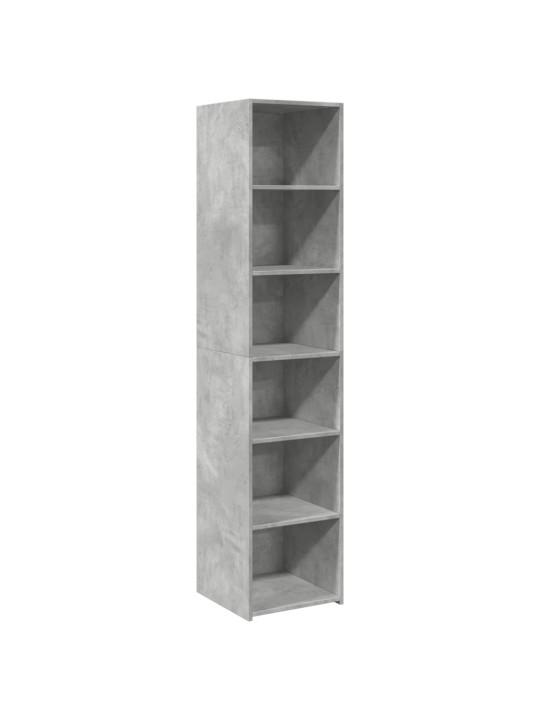Skříň highboard betonově šedá 40 x 41 x 185 cm kompozitní dřevo