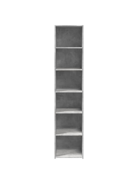 Skříň highboard betonově šedá 40 x 41 x 185 cm kompozitní dřevo