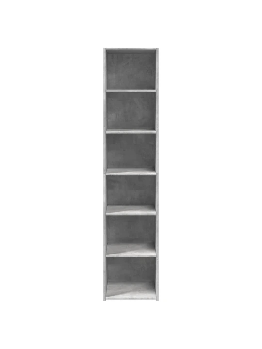 Skříň highboard betonově šedá 40 x 41 x 185 cm kompozitní dřevo