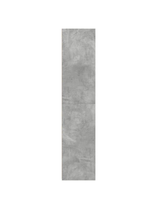 Skříň highboard betonově šedá 40 x 41 x 185 cm kompozitní dřevo