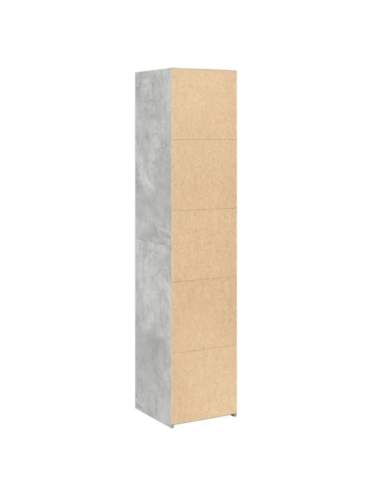 Skříň highboard betonově šedá 40 x 41 x 185 cm kompozitní dřevo