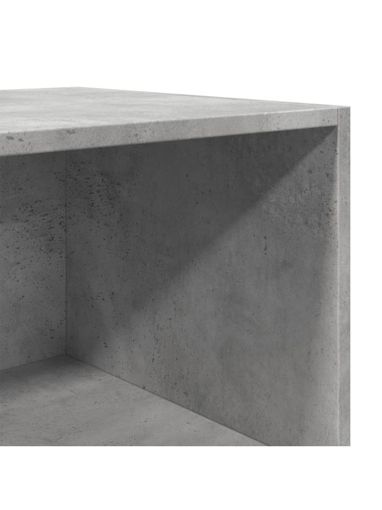 Skříň highboard betonově šedá 40 x 41 x 185 cm kompozitní dřevo