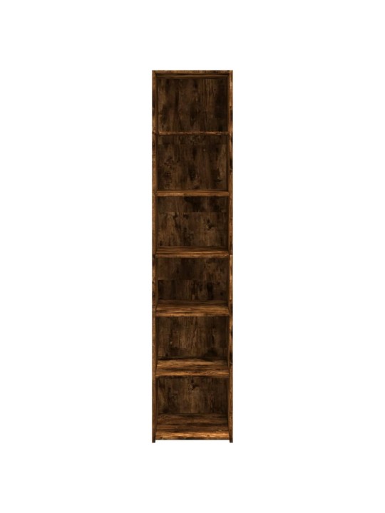 Skříň highboard kouřový dub 40 x 41 x 185 cm kompozitní dřevo