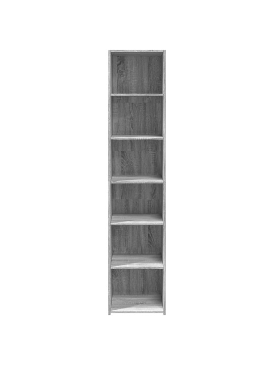 Skříň highboard šedá sonoma 40 x 41 x 185 cm kompozitní dřevo