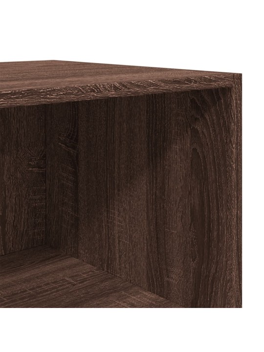 Skříň highboard hnědý dub 40 x 41 x 185 cm kompozitní dřevo