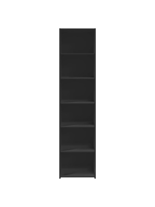 Skříň highboard černá 45 x 41 x 185 cm kompozitní dřevo
