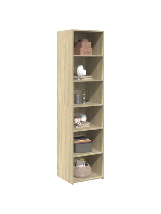 Skříň highboard dub sonoma 45 x 41 x 185 cm kompozitní dřevo