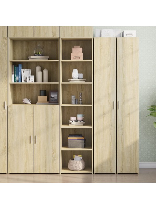 Skříň highboard dub sonoma 45 x 41 x 185 cm kompozitní dřevo