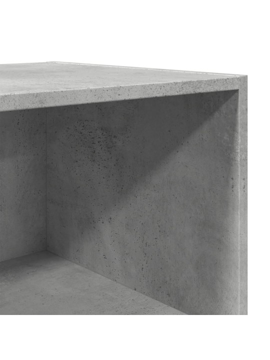 Skříň highboard betonově šedá 45 x 41 x 185 cm kompozitní dřevo