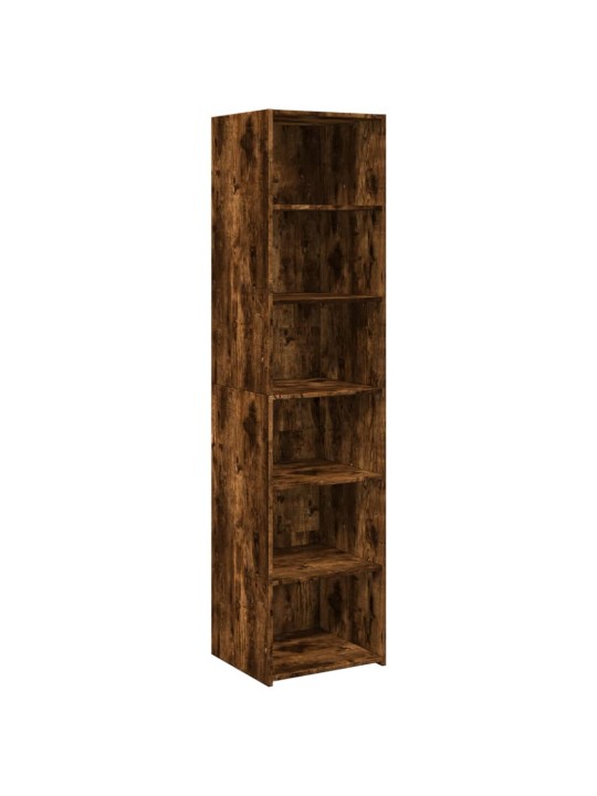 Skříň highboard kouřový dub 45 x 41 x 185 cm kompozitní dřevo