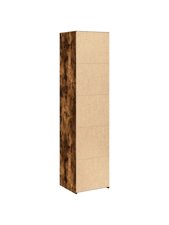 Skříň highboard kouřový dub 45 x 41 x 185 cm kompozitní dřevo