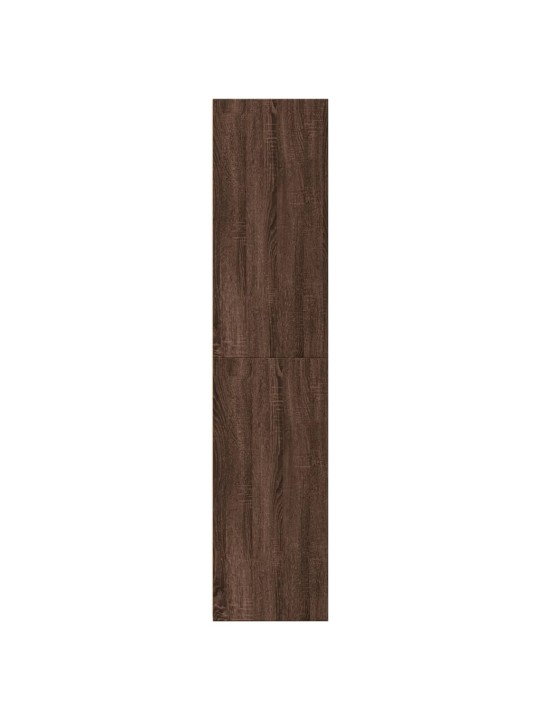 Skříň highboard hnědý dub 45 x 41 x 185 cm kompozitní dřevo