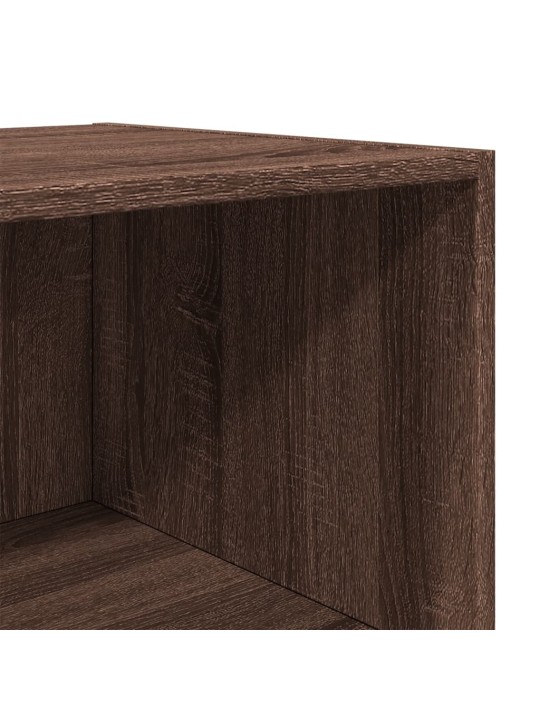 Skříň highboard hnědý dub 45 x 41 x 185 cm kompozitní dřevo