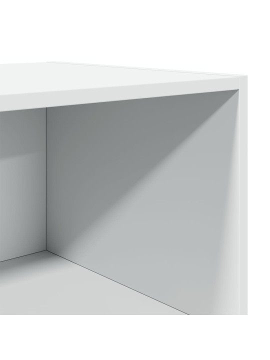 Skříň highboard bílá 50 x 41 x 185 cm kompozitní dřevo