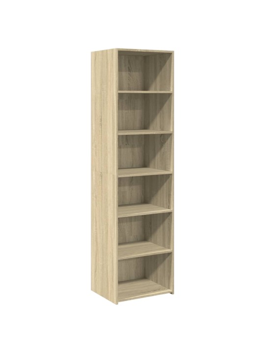 Skříň highboard dub sonoma 50 x 41 x 185 cm kompozitní dřevo