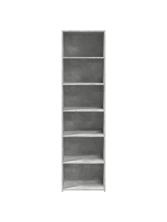 Skříň highboard betonově šedá 50 x 41 x 185 cm kompozitní dřevo