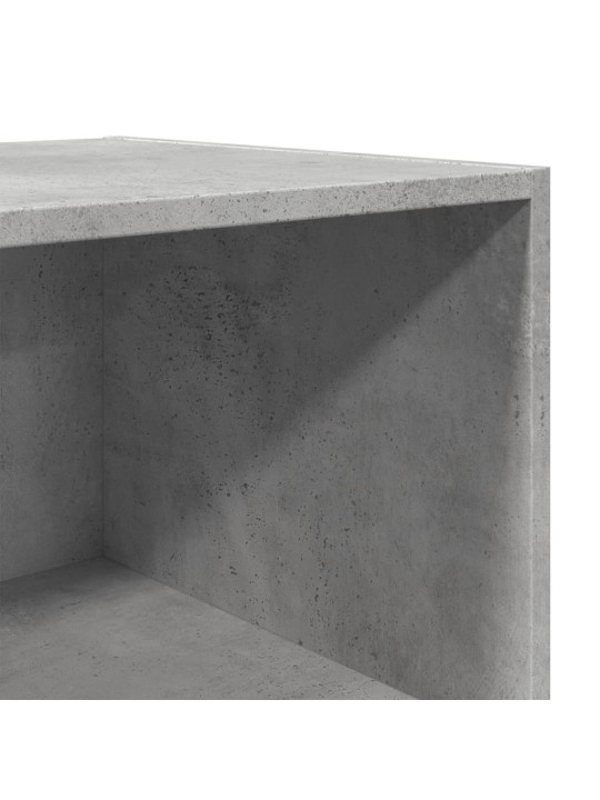 Skříň highboard betonově šedá 50 x 41 x 185 cm kompozitní dřevo