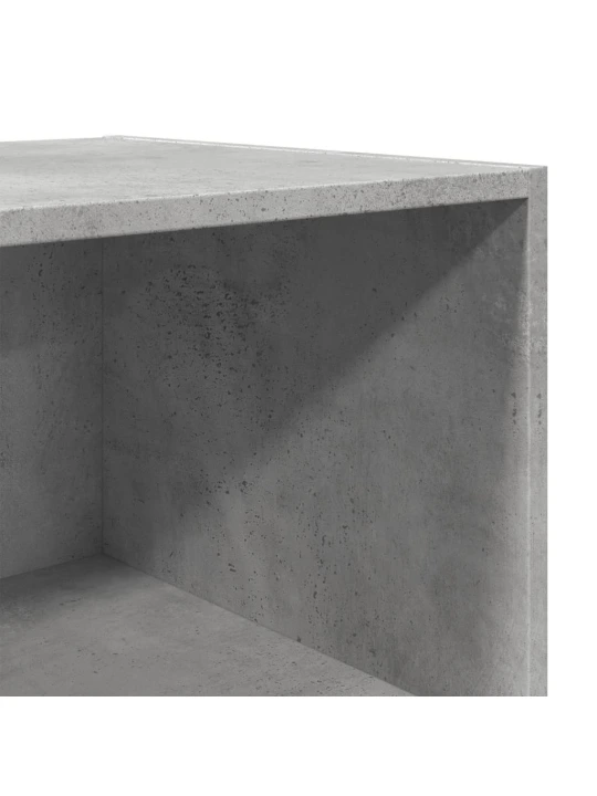Skříň highboard betonově šedá 50 x 41 x 185 cm kompozitní dřevo