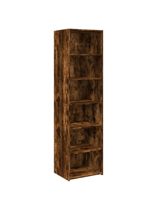 Skříň highboard kouřový dub 50 x 41 x 185 cm kompozitní dřevo
