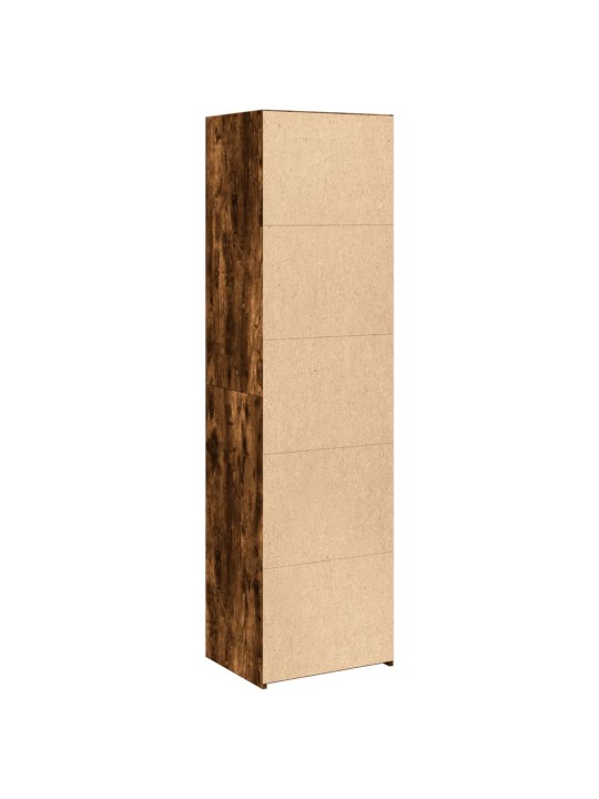 Skříň highboard kouřový dub 50 x 41 x 185 cm kompozitní dřevo
