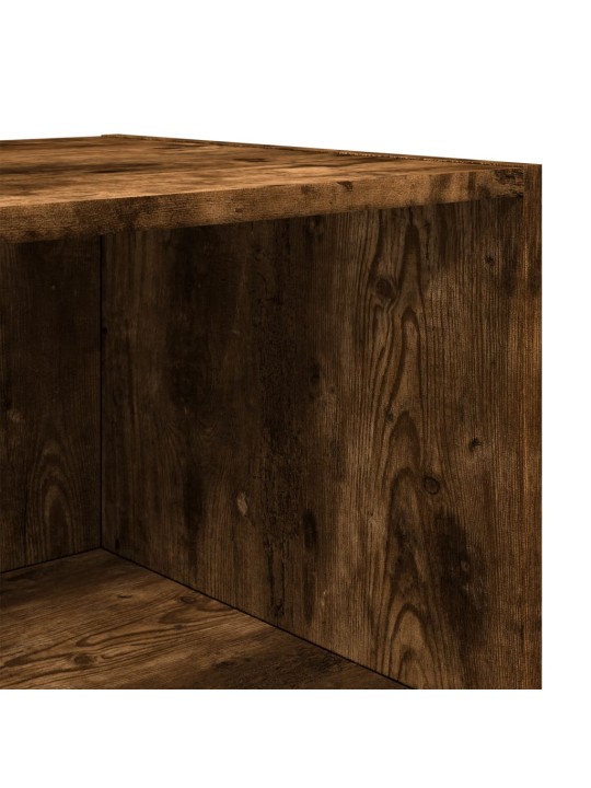 Skříň highboard kouřový dub 50 x 41 x 185 cm kompozitní dřevo