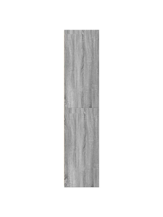 Skříň highboard šedá sonoma 50 x 41 x 185 cm kompozitní dřevo