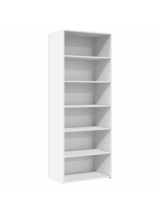 Skříň highboard bílá 70 x 41 x 185 cm kompozitní dřevo