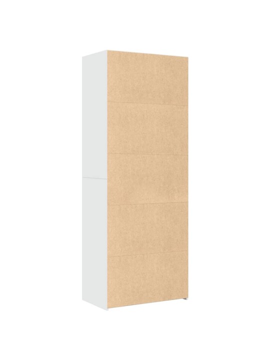 Skříň highboard bílá 70 x 41 x 185 cm kompozitní dřevo