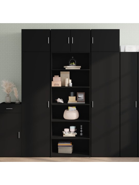 Skříň highboard bílá 70 x 41 x 185 cm kompozitní dřevo