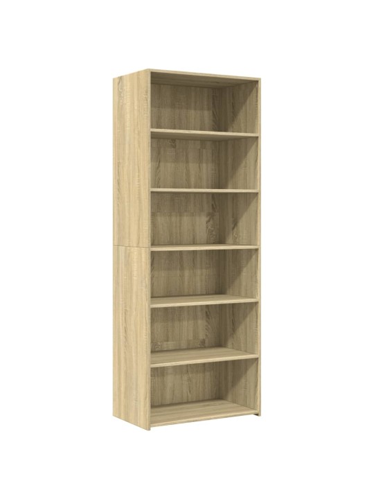 Skříň highboard dub sonoma 70 x 41 x 185 cm kompozitní dřevo