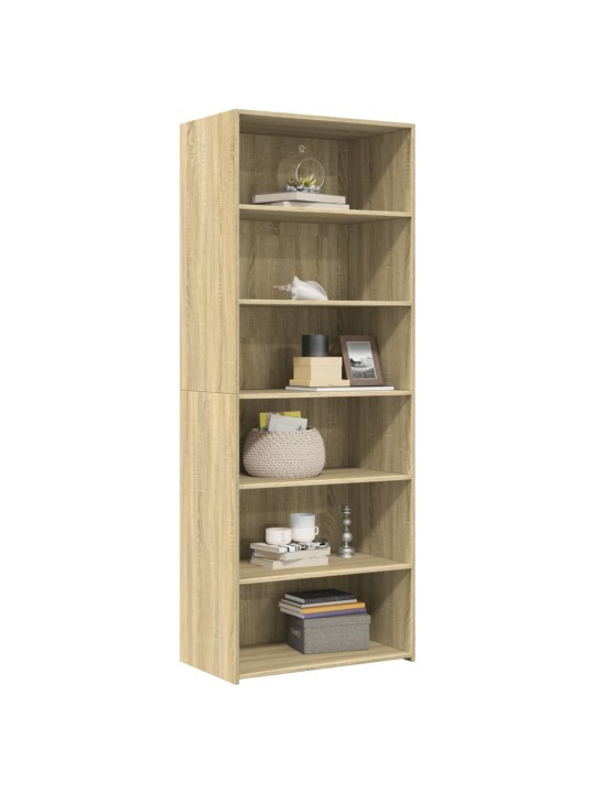 Skříň highboard dub sonoma 70 x 41 x 185 cm kompozitní dřevo
